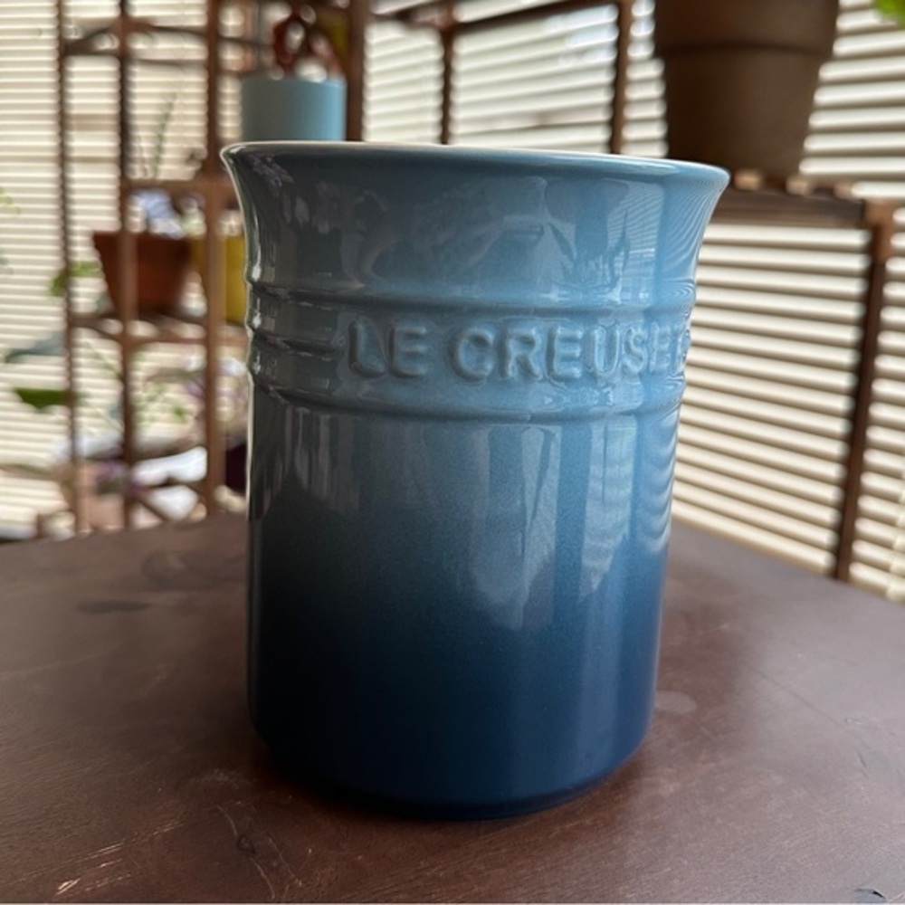 NEW Le Creuset Utensil Crock in ‘Marine’ Blue
